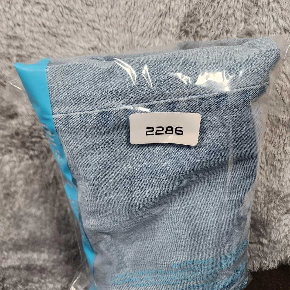 Levis 527 Jeans Men 34x32 (Fits 30x30) Light Wash Slim Bootcut Stretch Pants